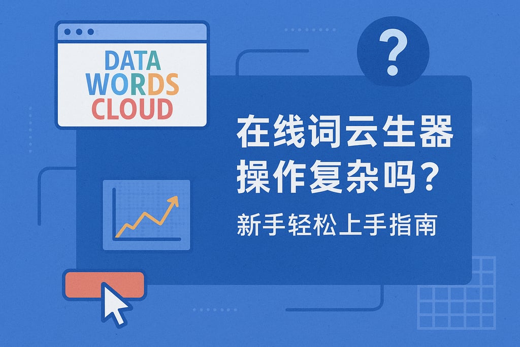 在线词云生成器操作复杂吗？新手轻松上手指南
