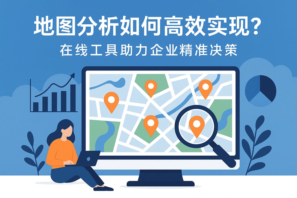 地图分析如何高效实现？在线工具助力企业精准决策