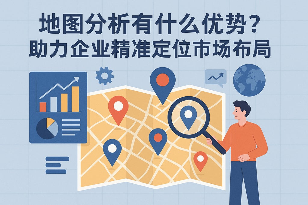 地图分析有什么优势？助力企业精准定位市场布局