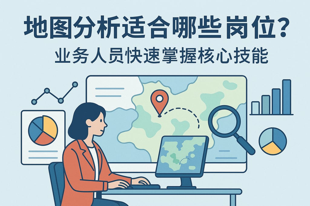 地图分析适合哪些岗位？业务人员快速掌握核心技能