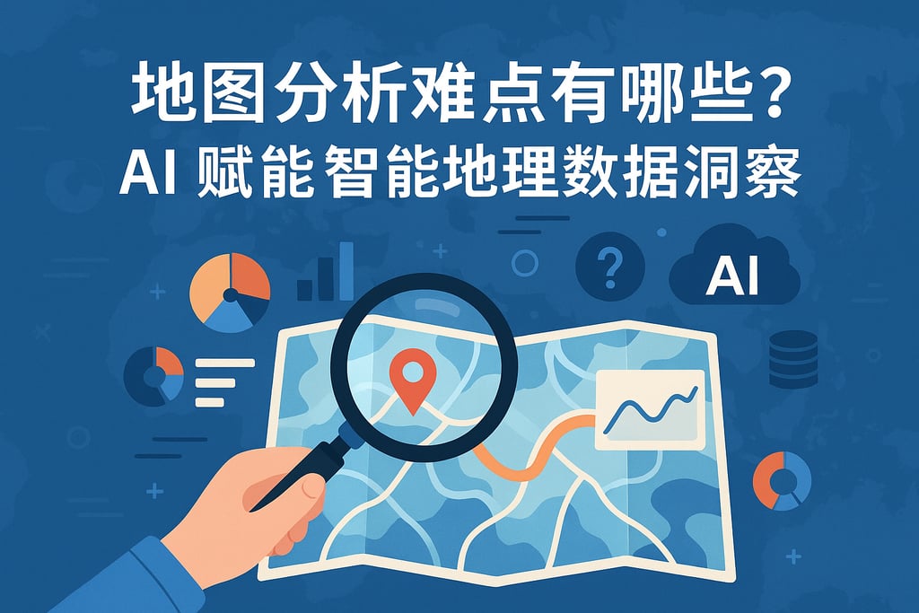 地图分析难点有哪些？AI赋能智能地理数据洞察