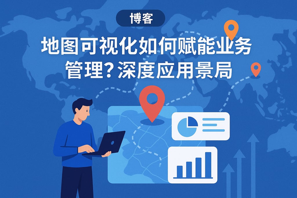 地图可视化如何赋能业务管理？行业应用场景深度解析