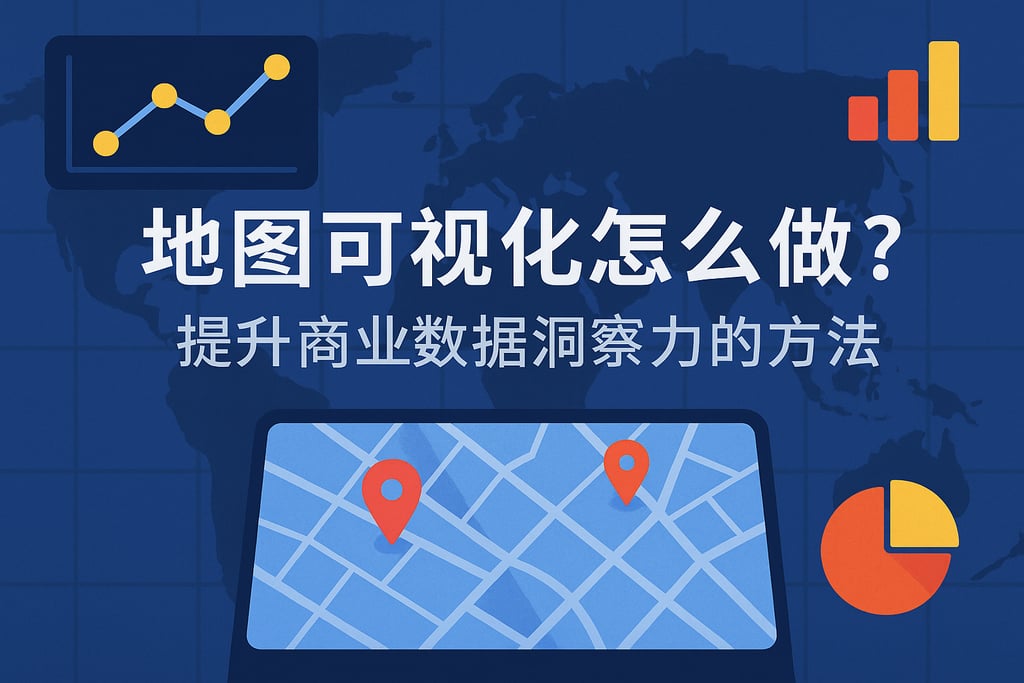 地图可视化怎么做？提升商业数据洞察力的方法