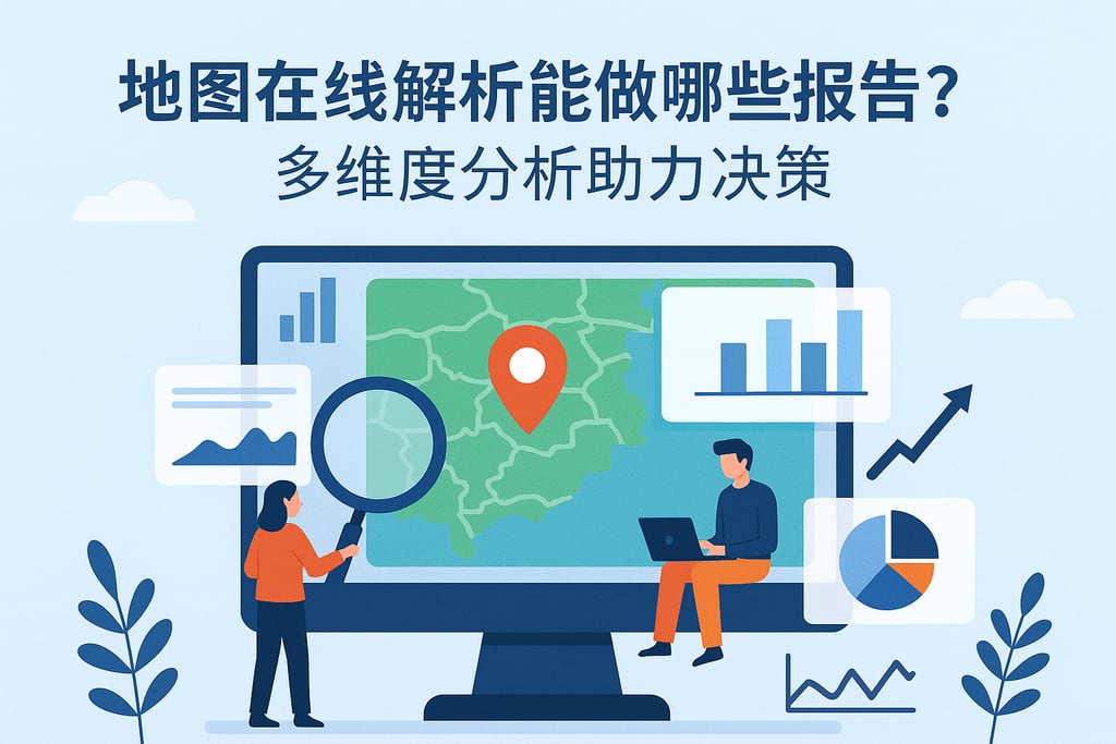 地图在线解析能做哪些报告？多维度分析助力决策