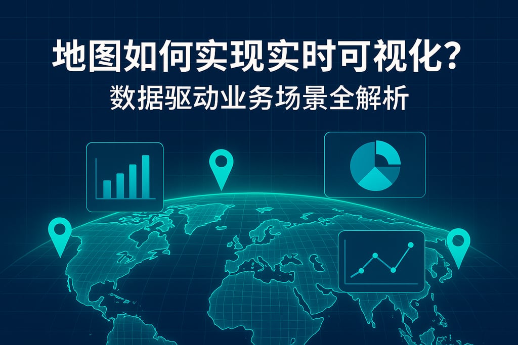 地图如何实现实时可视化？数据驱动业务场景全解析