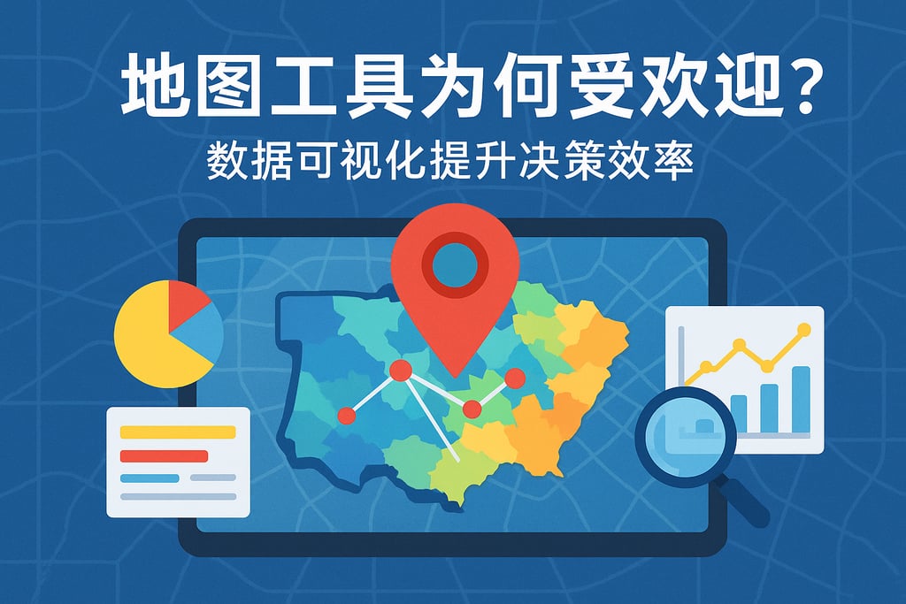 地图工具为何受欢迎？数据可视化提升决策效率