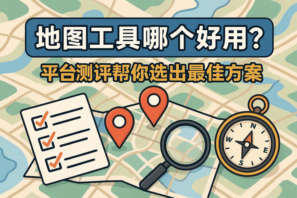 地图工具哪个好用？平台测评帮你选出最佳方案
