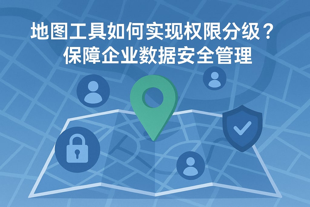 地图工具如何实现权限分级？保障企业数据安全管理