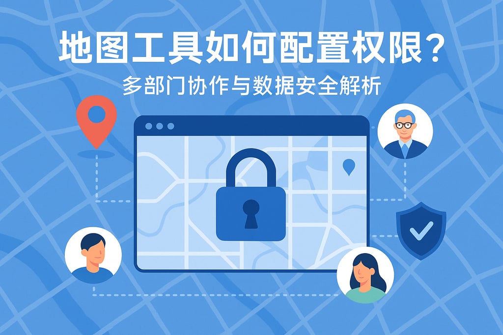 地图工具如何配置权限？多部门协作与数据安全解析