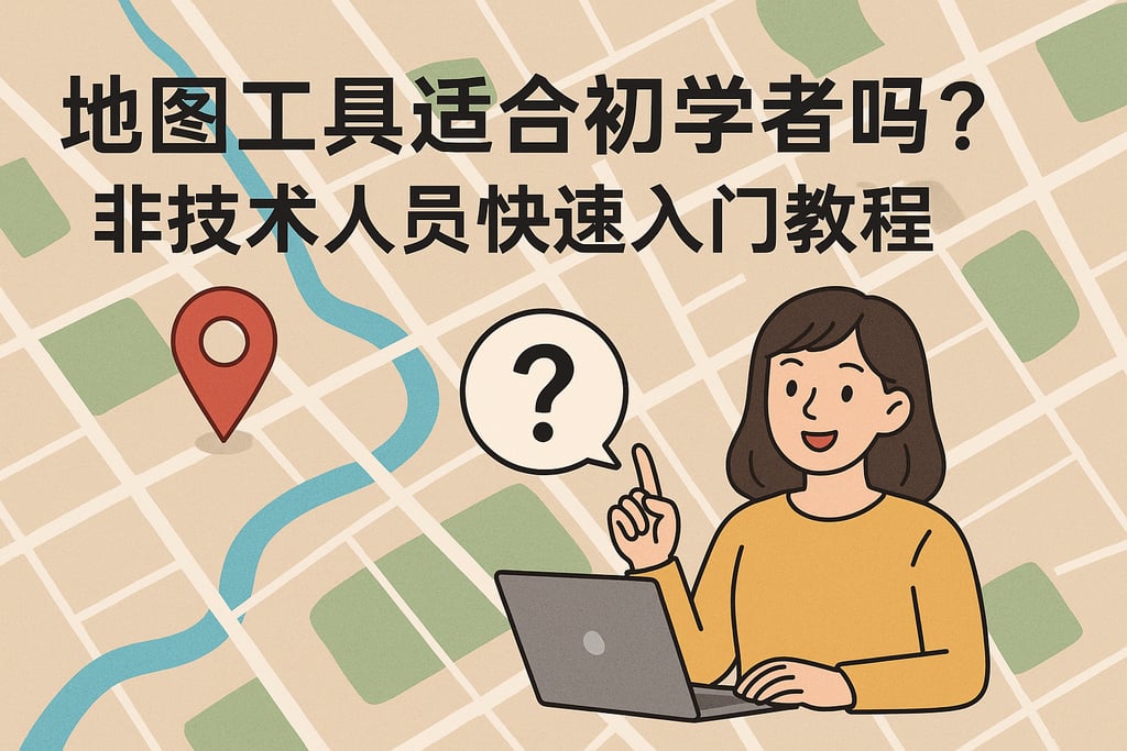 地图工具适合初学者吗？非技术人员快速入门教程