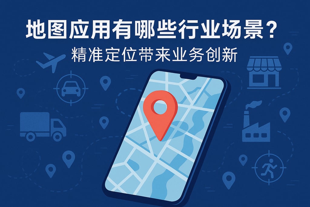 地图应用有哪些行业场景？精准定位带来业务创新