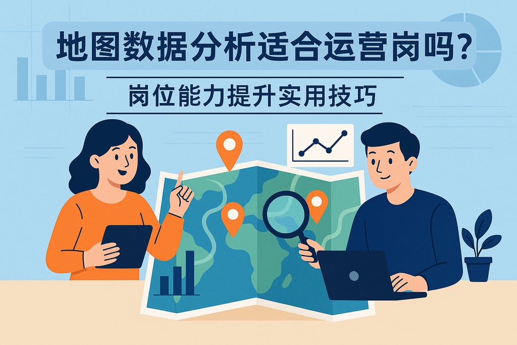 地图数据分析适合运营岗吗？岗位能力提升实用技巧