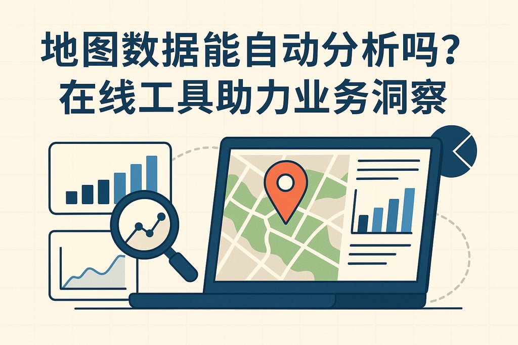 地图数据能自动分析吗？在线工具助力业务洞察