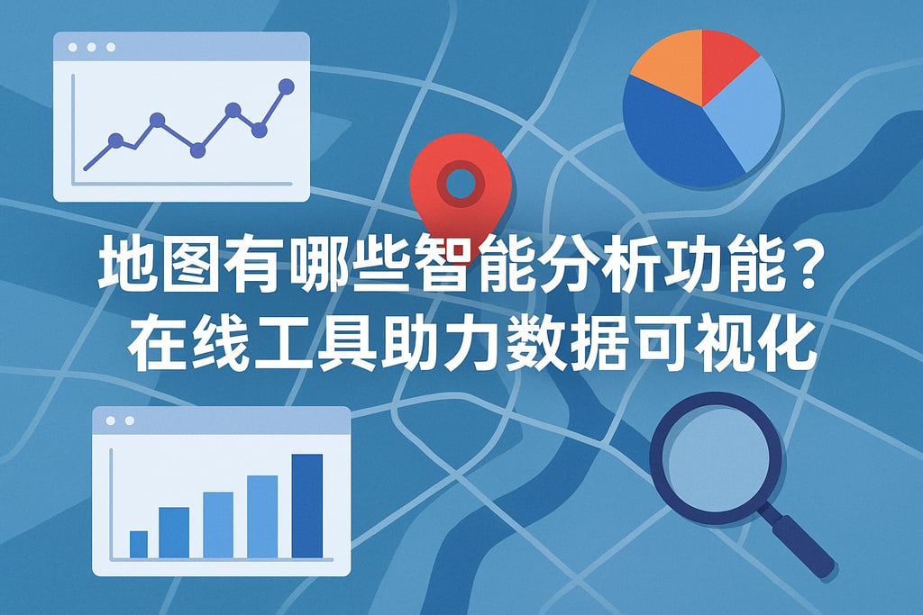 地图有哪些智能分析功能？在线工具助力数据可视化