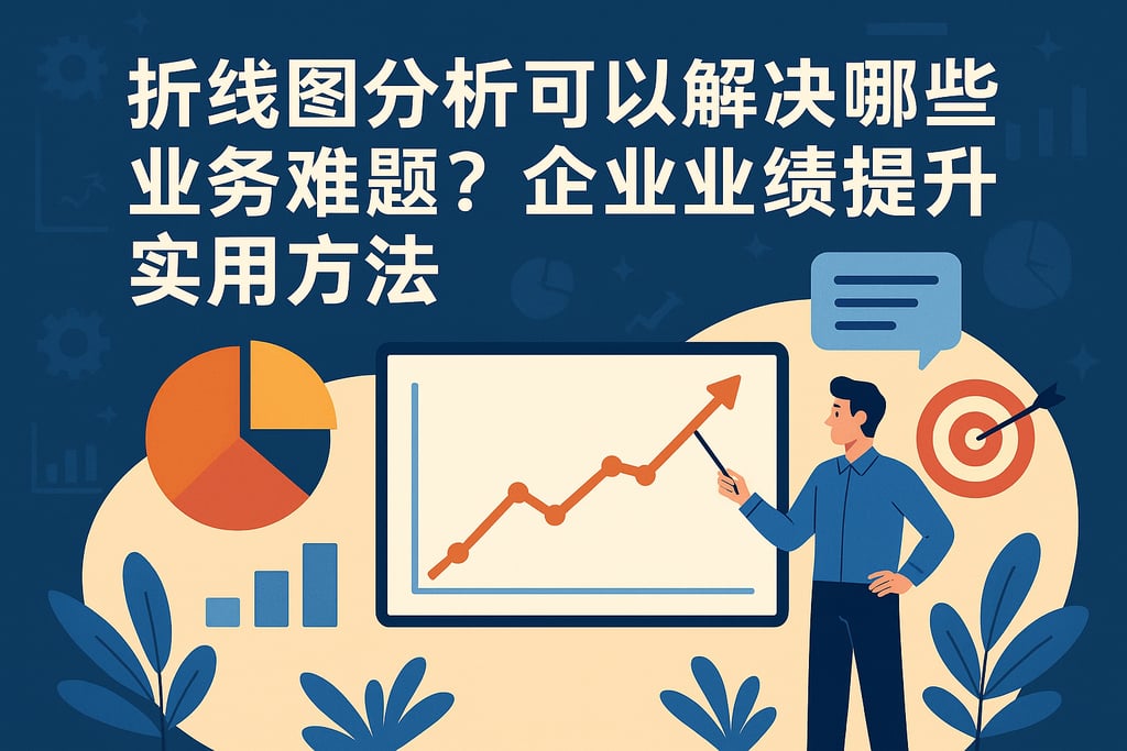 折线图分析可以解决哪些业务难题？企业业绩提升实用方法
