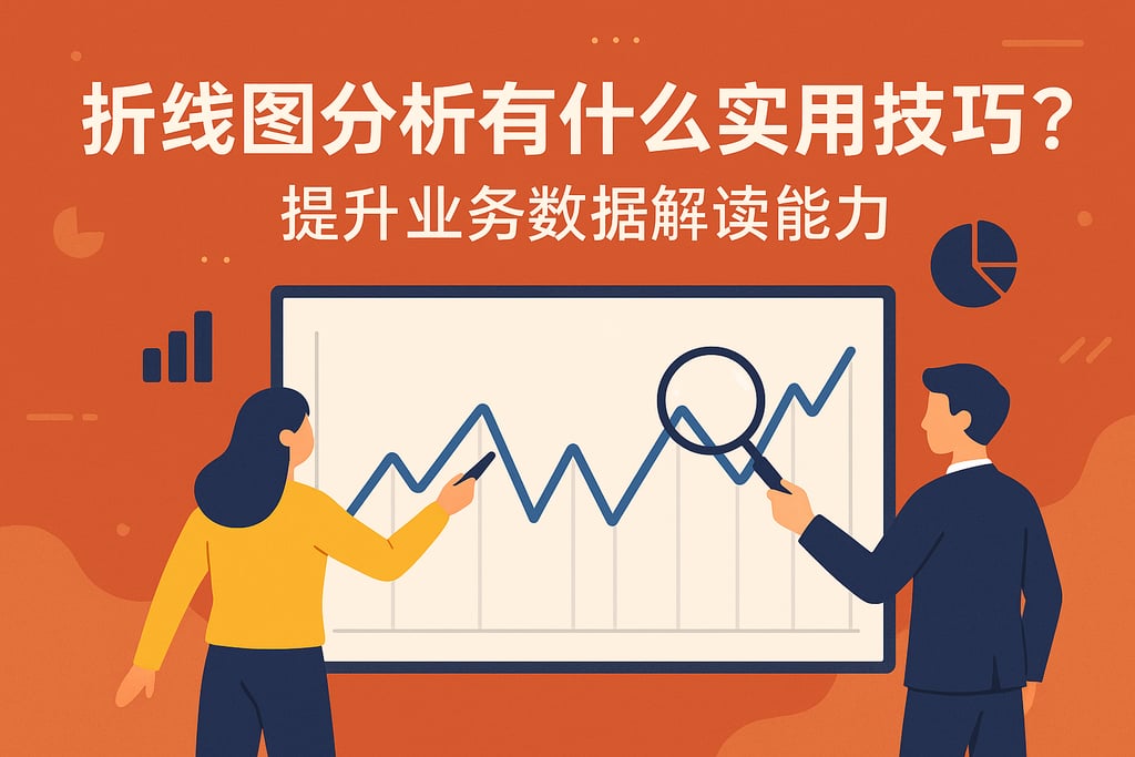 折线图分析有什么实用技巧？提升业务数据解读能力