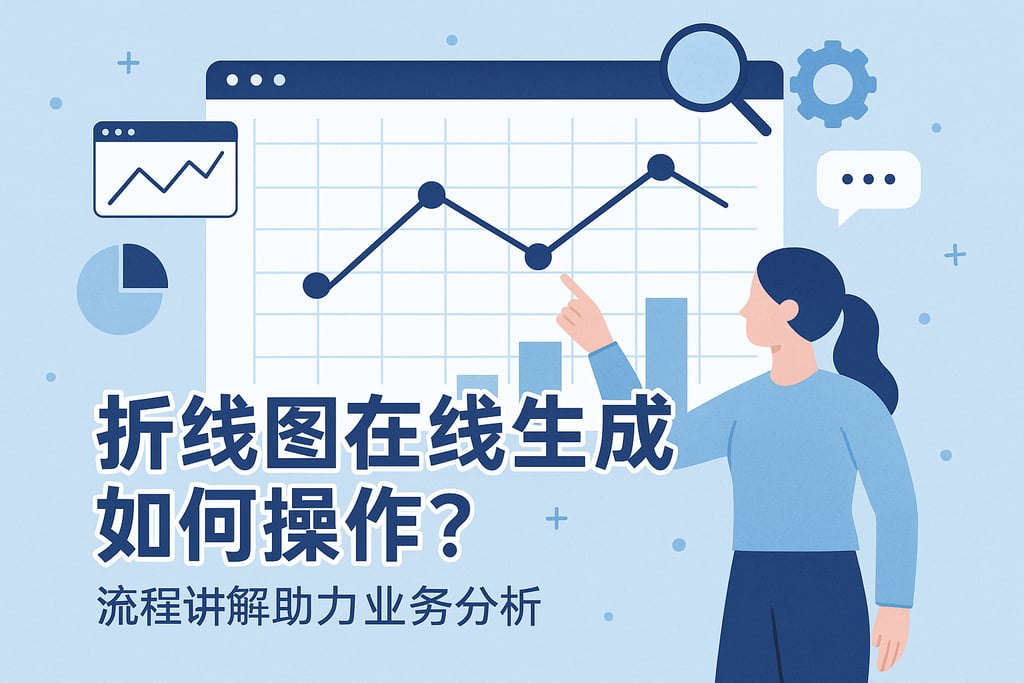 折线图在线生成如何操作？流程讲解助力业务分析