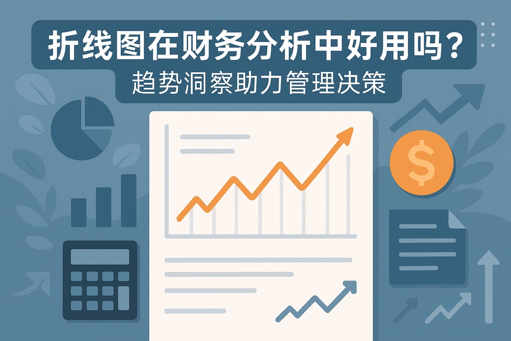 折线图在财务分析中好用吗？趋势洞察助力管理决策