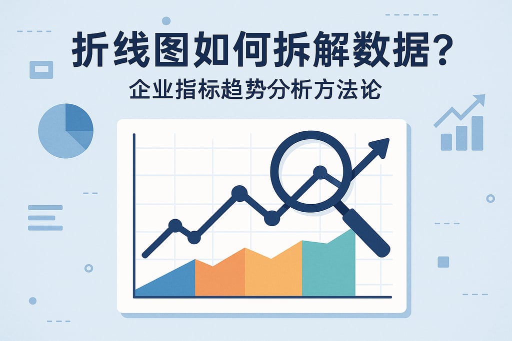 折线图如何拆解数据？企业指标趋势分析方法论