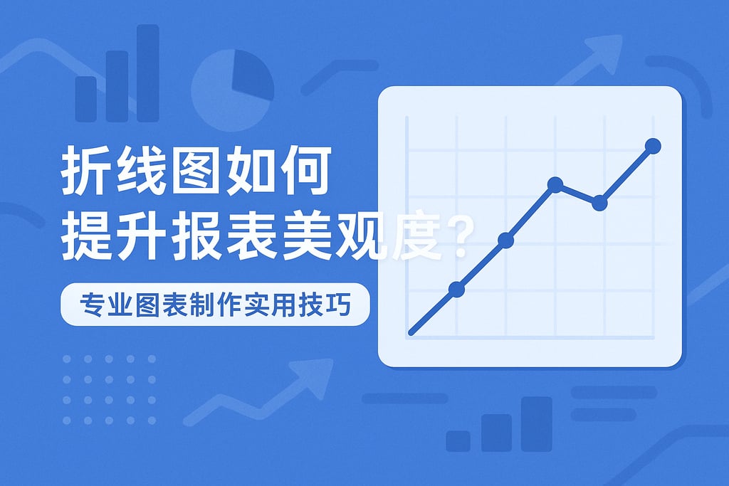 折线图如何提升报表美观度？专业图表制作实用技巧