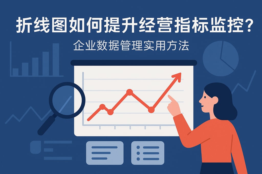 折线图如何提升经营指标监控？企业数据管理实用方法