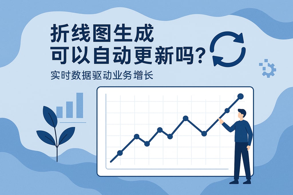 折线图生成可以自动更新吗？实时数据驱动业务增长