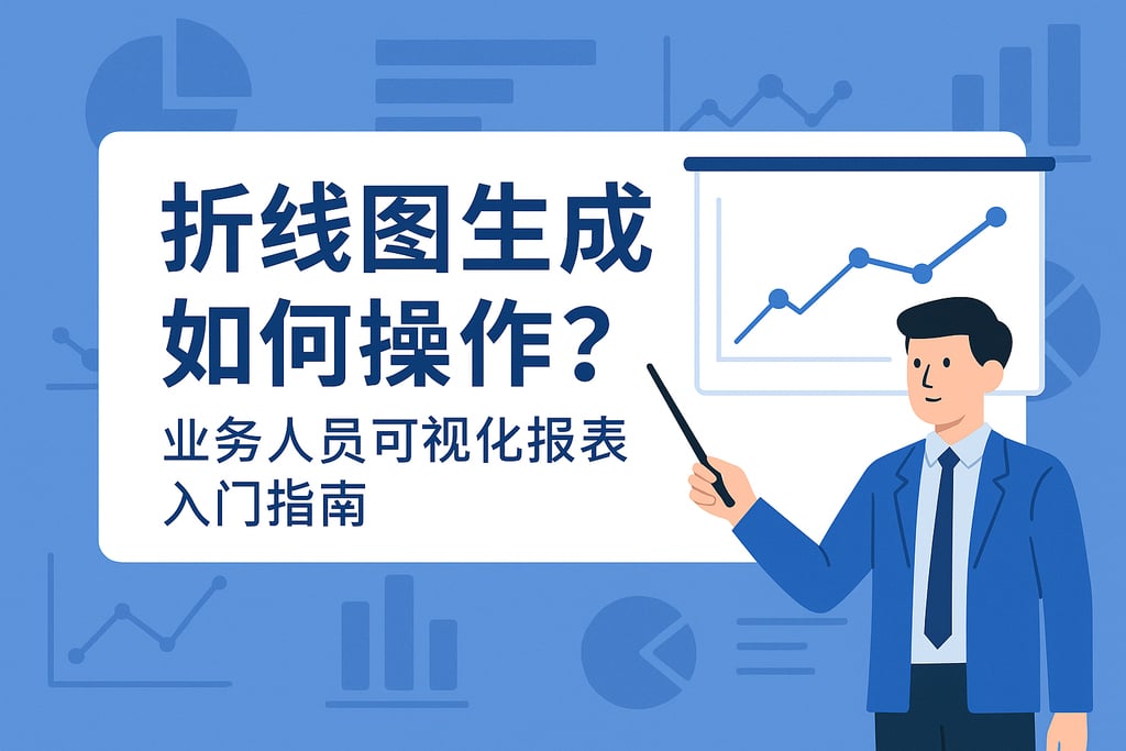 折线图生成如何操作？业务人员可视化报表入门指南