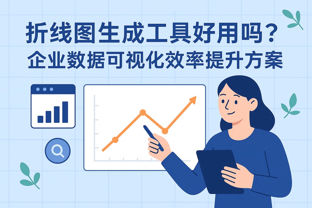 折线图生成工具好用吗？企业数据可视化效率提升方案