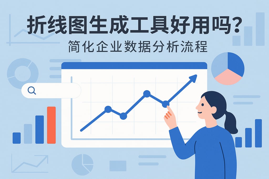 折线图生成工具好用吗？简化企业数据分析流程