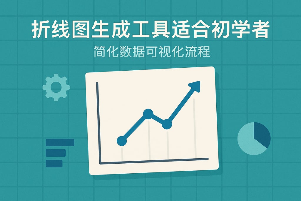折线图生成工具适合初学者吗？简化数据可视化流程