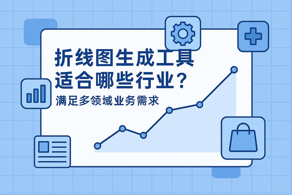 折线图生成工具适合哪些行业？满足多领域业务需求