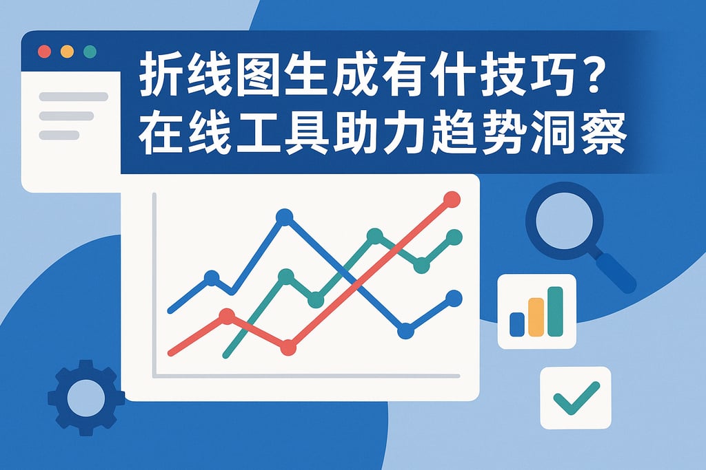 折线图生成有什么技巧？在线工具助力趋势洞察