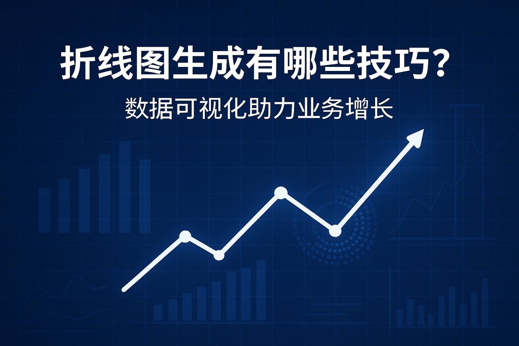 折线图生成有哪些技巧？数据可视化助力业务增长