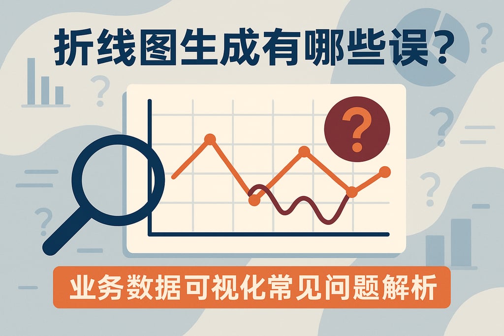 折线图生成有哪些误区？业务数据可视化常见问题解析