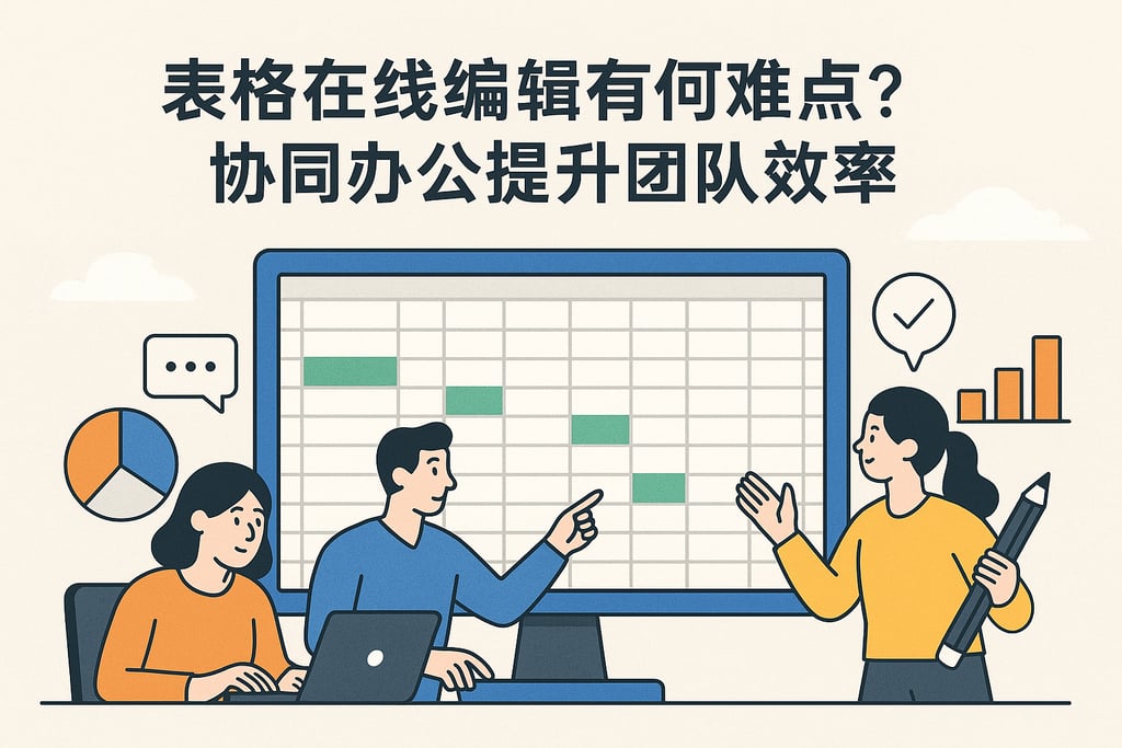 表格在线编辑有何难点？协同办公提升团队效率