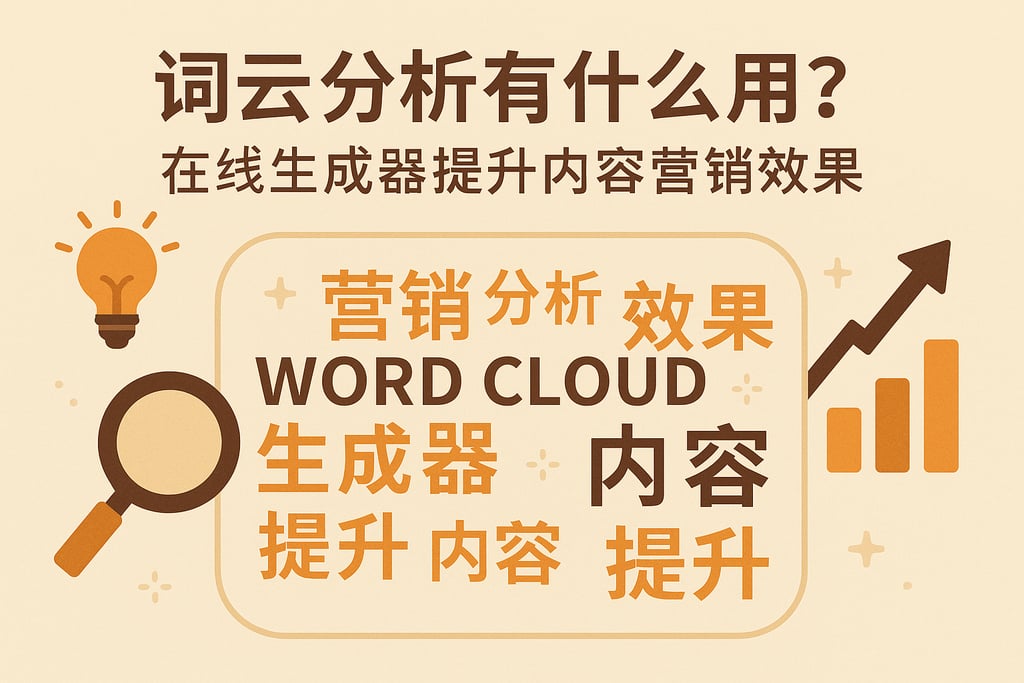 词云分析有什么用？在线生成器提升内容营销效果