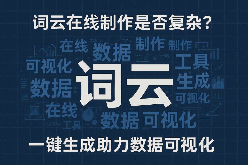 词云在线制作是否复杂？一键生成助力数据可视化