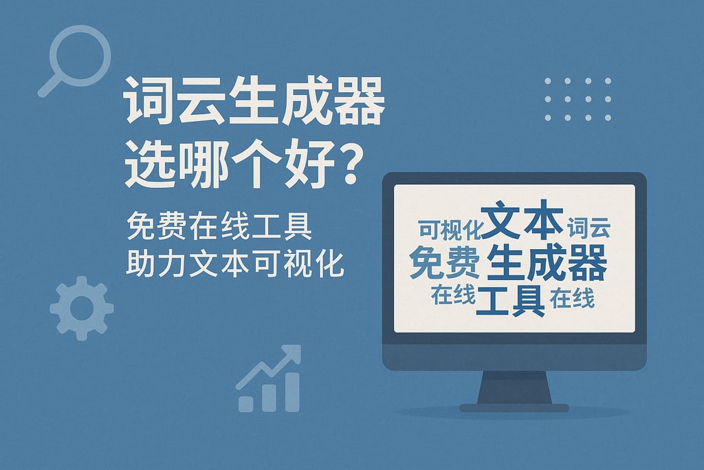 词云生成器选哪个好？免费在线工具助力文本可视化