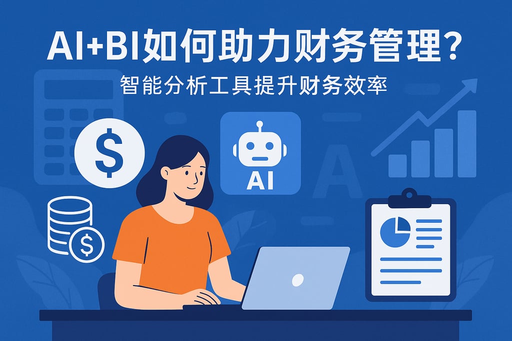 AI+BI如何助力财务管理？智能分析工具提升财务效率