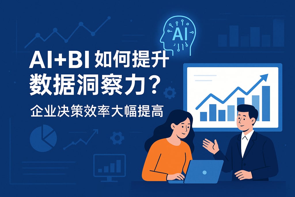 AI+BI如何提升数据洞察力？企业决策效率大幅提高