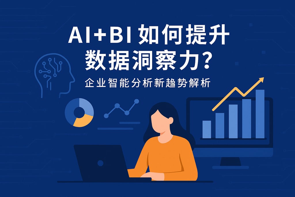 AI+BI如何提升数据洞察力？企业智能分析新趋势解析