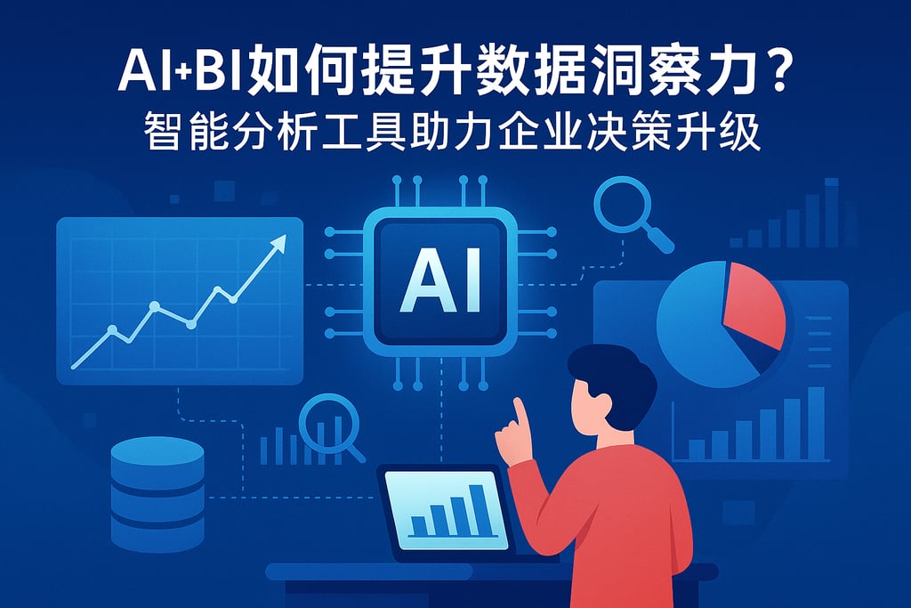 AI+BI如何提升数据洞察力？智能分析工具助力企业决策升级