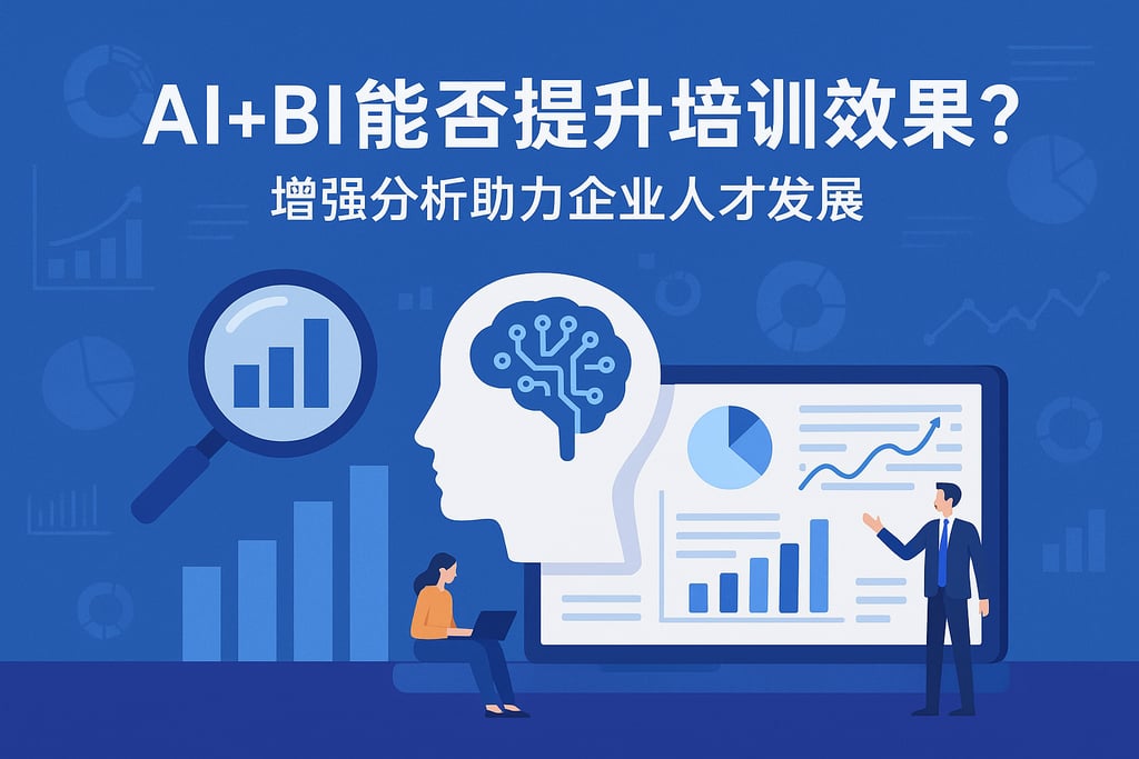 AI+BI能否提升培训效果？增强分析助力企业人才发展