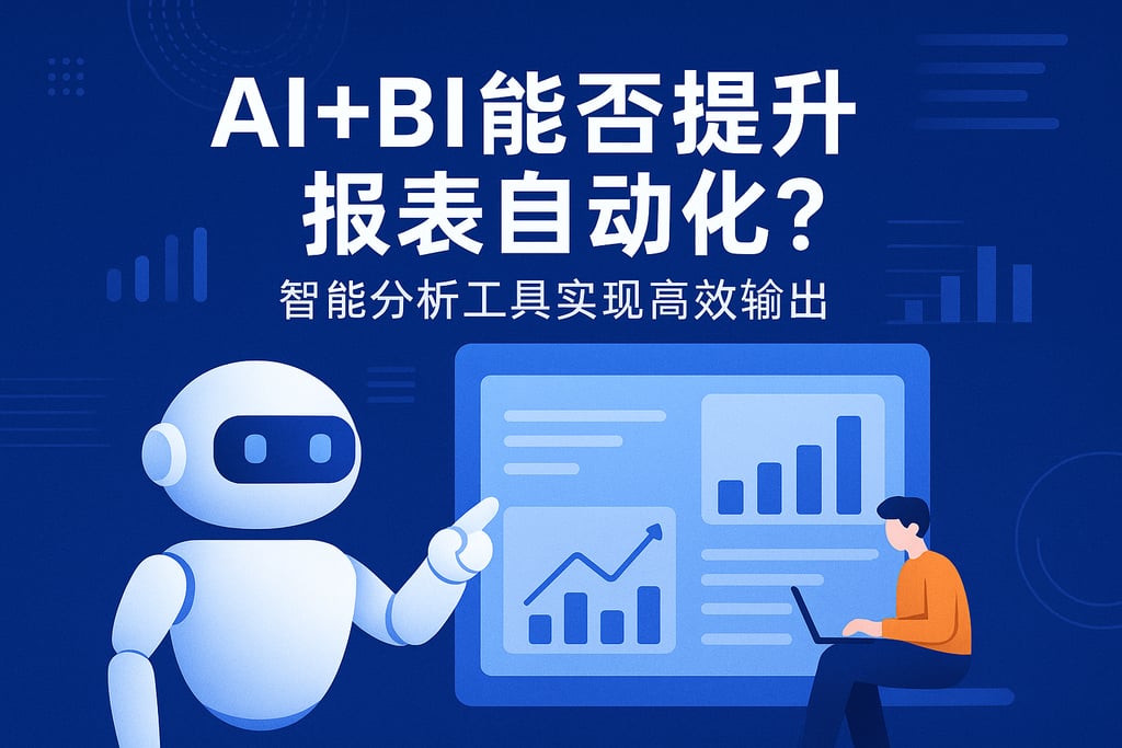 AI+BI能否提升报表自动化？智能分析工具实现高效输出
