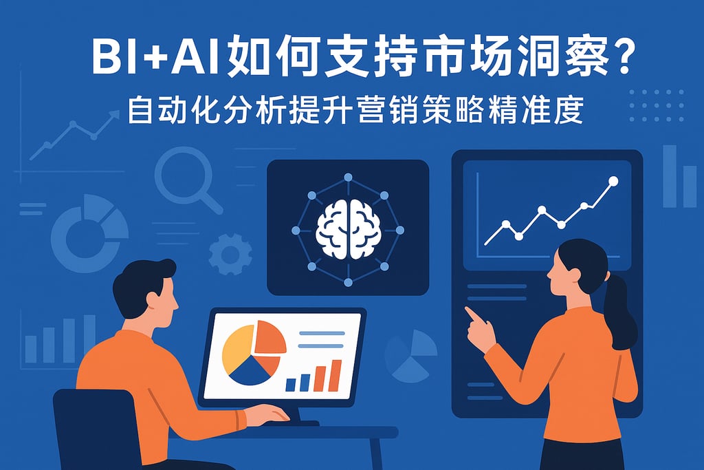 BI+AI如何支持市场洞察？自动化分析提升营销策略精准度
