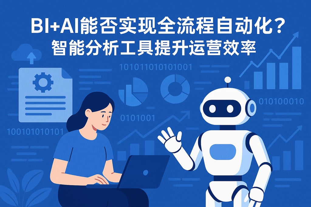 BI+AI能否实现全流程自动化？智能分析工具提升运营效率