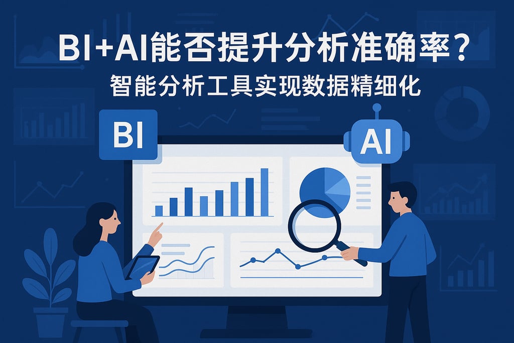 BI+AI能否提升分析准确率？智能分析工具实现数据精细化