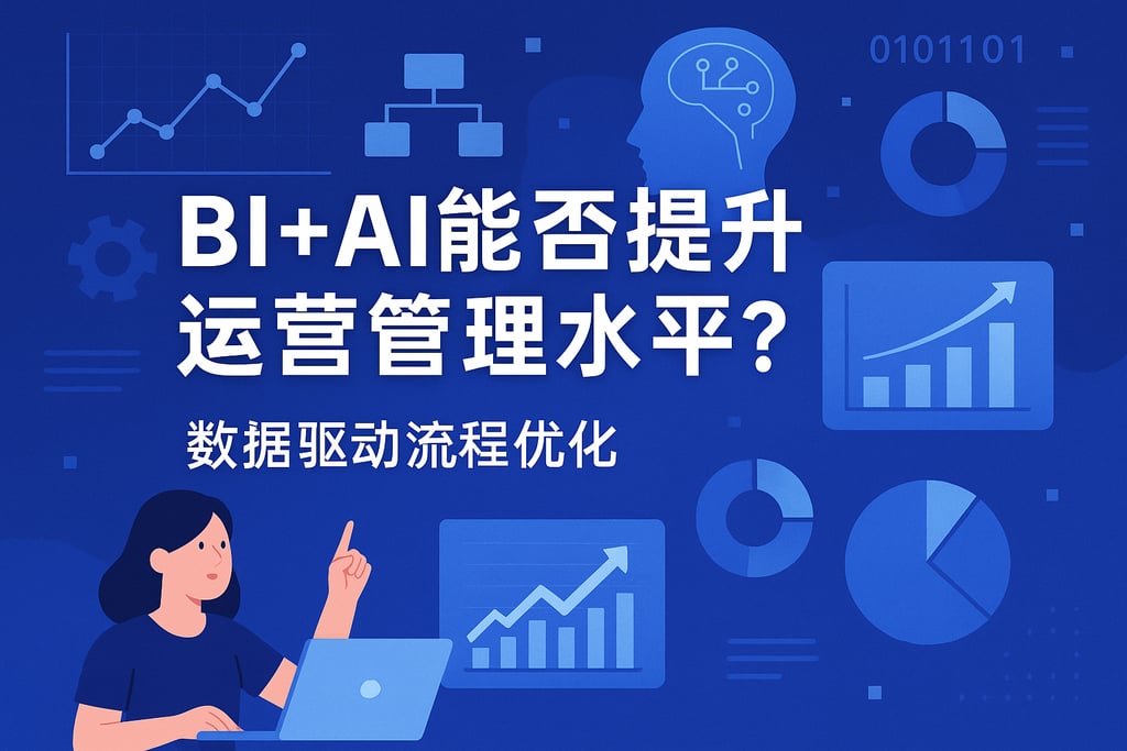 BI+AI能否提升运营管理水平？数据驱动流程优化