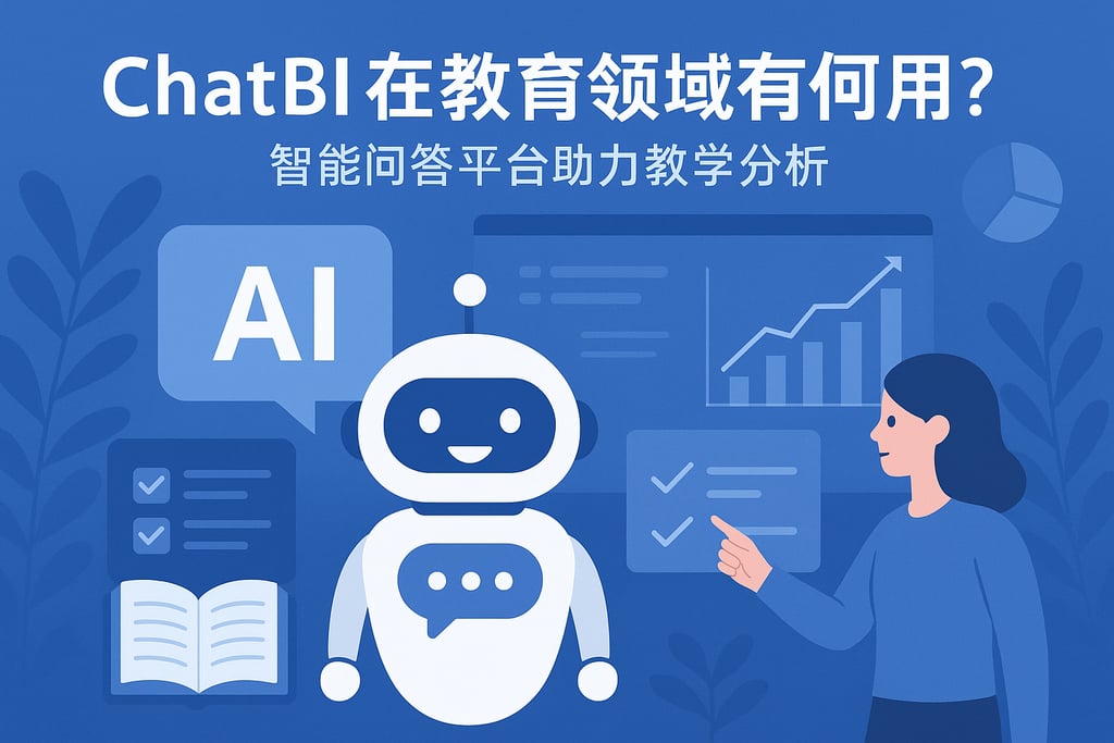 ChatBI在教育领域有何作用？智能问答平台助力教学分析