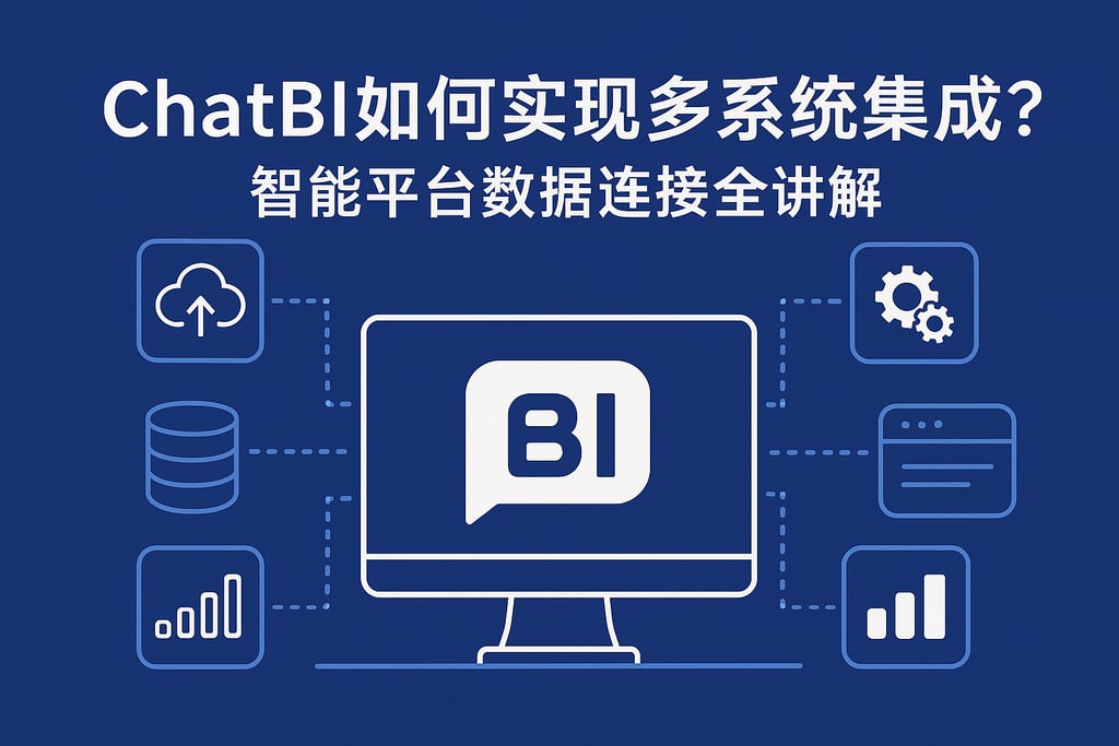 ChatBI如何实现多系统集成？智能平台数据连接全讲解
